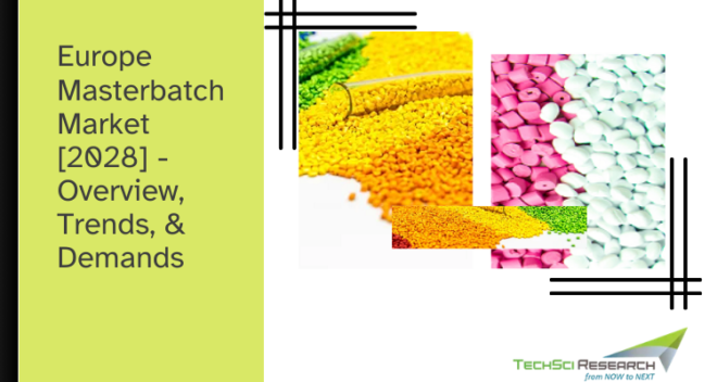 Europe Masterbatch Market stood at USD 2.36 billion in 2022 and is anticipated to grow with a CAGR of 4.24% in the forecast period 2028. 