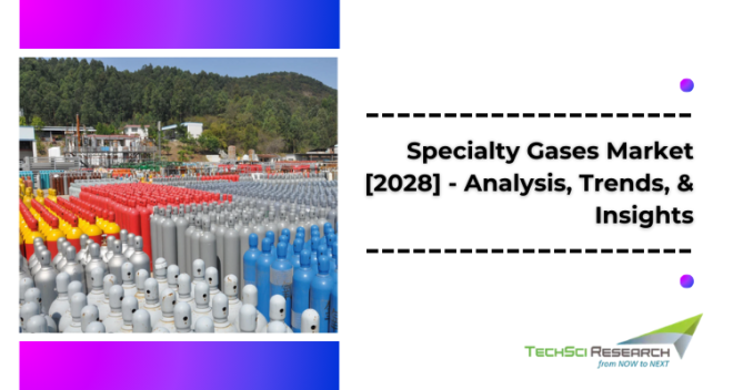 Global Specialty Gases Market stood at USD 12.15 billion in 2022 and is expected to grow with a CAGR of 5.08% in the forecast 2023-2028.