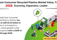 Global Post-Consumer Recycled Plastics Market stood at USD 65.34 billion in 2022 & will grow in the forecast with a CAGR of 4.85% by 2028.