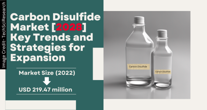 Carbon Disulfide Market stood at USD 219.47 million in 2022 & will growth in the forecast period with a CAGR of 2.99% by 2028.