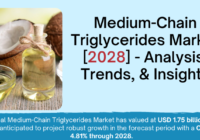 Global Medium-Chain Triglycerides Market stood at USD1.75 billion in 2022 & will grow with a CAGR of 4.81% in the forecast.