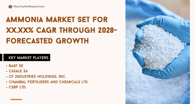 Global Ammonia Market stood at USD 68.25 billion in 2022 and is expected to grow with a CAGR of 5.58% in the forecast period, 2023-2028.