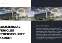 The 2022 Global Commercial Vehicles Cybersecurity Market reached USD 2.7 billion, expected to grow at a 6.13% CAGR from 2024 to 2028.