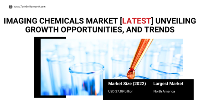 Global Imaging Chemicals Market stood at USD 27.09 billion in 2022 & will grow with a CAGR of 5.94% in the forecast period, 2023-2028.