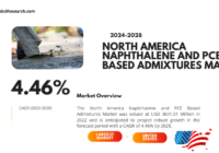 North America Naphthalene and PCE Based Admixtures Market Size is USD 3691.01 million in 2022 & is expected to increase at a CAGR of 4.46% by 2028.