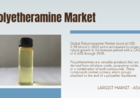 Global Polyetheramine Market stood at USD 0.98 billion in 2022 and is expected to grow with a CAGR of 4.65% in the forecast 2023-2028.