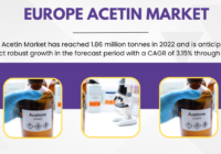 The Europe Acetin Market reached 1.86 million tonnes in 2022 and is projected to grow at a 3.15% CAGR from 2024 to 2028.