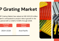 The FRP Grating Market reached USD 600.03 million in 2022 and is expected to grow at a 4.56% CAGR from 2023 to 2028. Free Sample Report.