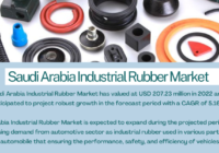 Saudi Arabia Industrial Rubber Market is worth 207.23 million and is forecasted to grow at a 5.16% CAGR until 2028. Free Sample.