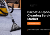 Global Carpet & Upholstery Cleaning Services Market stood at USD 57.8 Billion in 2023 and may grow with a CAGR of 5.3% by 2029.