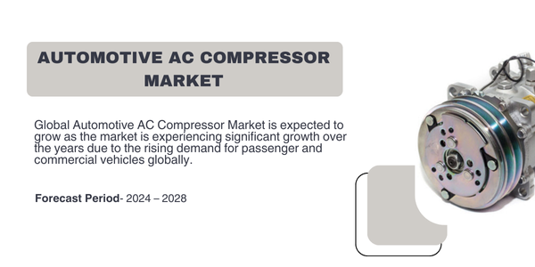 Global Automotive AC Compressor Market is expected to grow because of the demand for passenger vehicles. Free Sample.