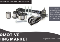 The Global Automotive Bushing Market size may reach USD 170 Billion by 2028 from USD 134 Billion in 2022 at a CAGR of 4.29 %.