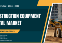 The global construction equipment rental market is growing due to increasing infrastructure & road transportation activities.