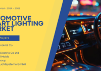 The global automotive smart lighting market may grow as embedded into vehicles that increase the vehicle's visibility and efficiency.