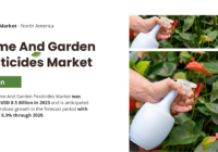 Global Home And Garden Pesticides Market stood at USD 8.5 Billion in 2023 and may grow in the forecast with a CAGR of 6.3% by 2029.