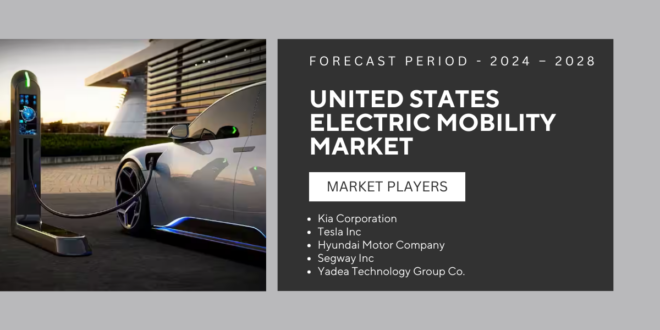 The United States electric vehicle mobility market may grow as people prefer to buy electric vehicles over gasoline-due to their various advantages,