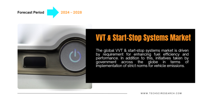 The global VVT & start-stop systems market is driven by the requirement for enhancing fuel efficiency and performance.