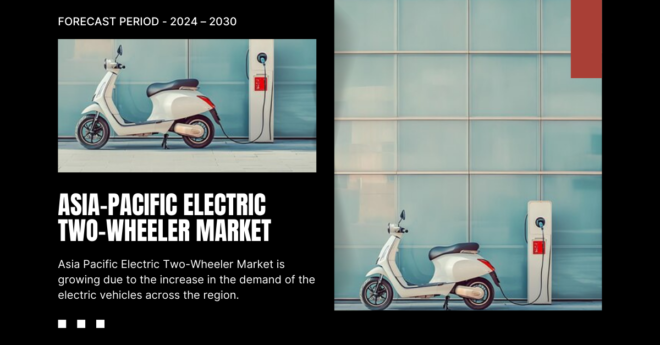 Asia Pacific Electric Two-Wheeler Market is growing due to the increase in demand and because of the lower maintenance cost.