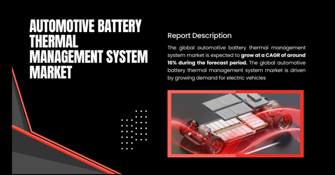 The global automotive battery thermal management system market is expected to grow at a CAGR of around 16% by 2028. Free Sample.