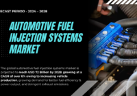 The global automotive fuel injection systems market is projected to reach USD 72 Billion by 2028, growing at a CAGR of over 6%. Free Sample.