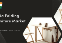 The India folding furniture market is driven by growing demand for space-saving furniture products designed for small spaces.