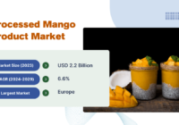 Global Processed Mango Product Market stood at USD 2.2 billion and may grow with a CAGR of 6.6% through 2029.