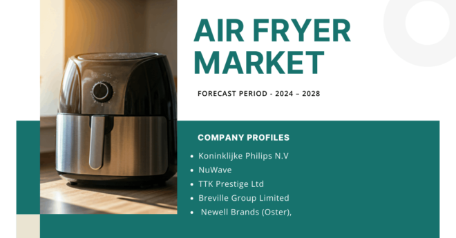 The global air fryer market may grow in the forecast because of increasing health awareness, changing lifestyle and increasing obesity rate.