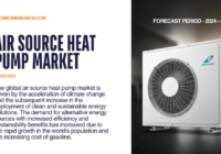 The global air source heat pump market is driven by the climate change and the subsequent increase in the deployment of clean energy solutions.