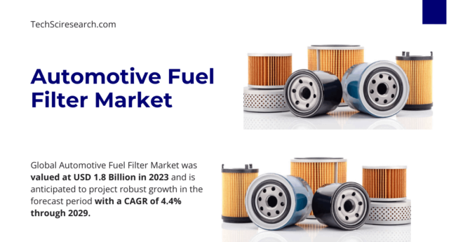 Automotive Fuel Filter Market Trends, Growth, and Share Analysis for {2029} – Projected 4.4% CAGR. Get a Free Sample Report.