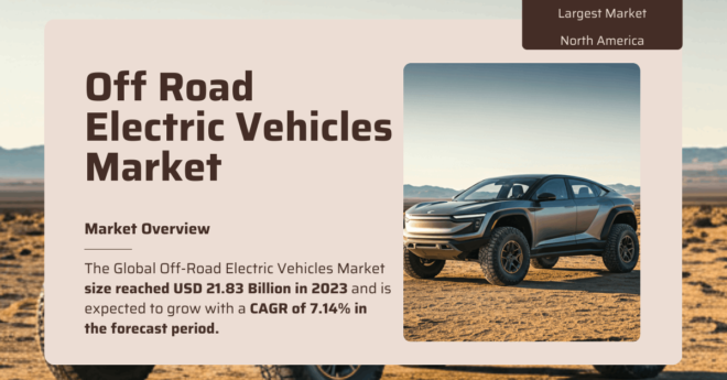 Off-Road Electric Vehicles Market: Size, Trends, and Growth Analysis by 2029 (Market Size: USD 21.83 Billion). Get a Free Sample Now.