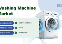 Global Washing Machine Market was valued at USD 74.68 billion in 2023 and may grow in the forecast with a CAGR of 3.90% by 2029.