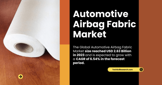 Automotive Airbag Fabric Market Overview and Growth Forecast: Size to Reach USD [2.63 Billion] by [2029]. Free Sample Report PDF.