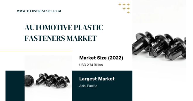 Automotive Plastic Fasteners Market Analysis [2028]: [USD 2.74 Billion] Size, [7.74% CAGR] Growth, Key Players. Get a Free Sample PDF.