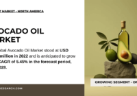 Avocado Oil Market Analysis: USD 573.54 Million & 5.45% CAGR Growth Rate by {2028}. Click now to get a Free Sample Report.