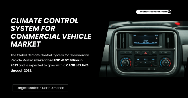 Climate Control System for Commercial Vehicle Market | Key Drivers, Trends, and 7.64% CAGR Forecast to {2029}. Free Sample Report.