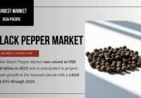 Black Pepper Market Comprehensive Analysis: Key Insights, Forecasts, and Market Size. Click now to get a Free Sample Report in PDF.