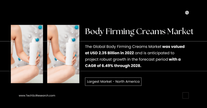 Body Firming Creams Market: Explore the Forecast of USD {2.35 Billion} and {6.49%} CAGR by {2028}. Click for a free Sample Report in PDF.