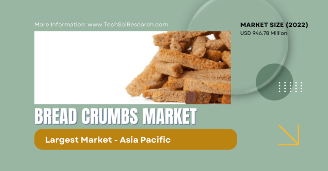 Bread Crumbs Market Trends, Demand & Growth: USD 946.78 Million in 2022, Forecast to 2028 with {CAGR} of 3.83%. Free Sample PDF.