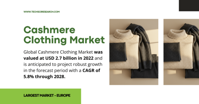 Cashmere Clothing Market Overview: Current Trends, Growth Prospects, and Key Insights with {5.8%} CAGR. Free Sample Report in PDF.