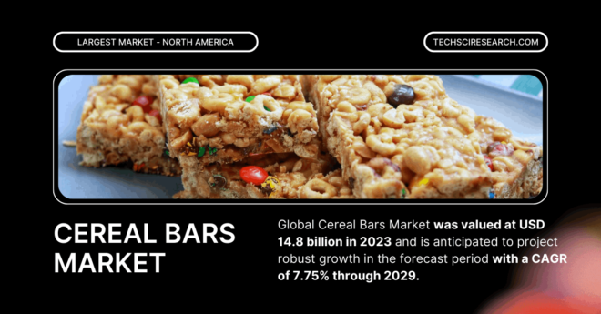 Cereal Bars Market Overview: Latest Report on Market Size, Share, and Future Growth with a CAGR of {7.75%}. Free Sample Report.