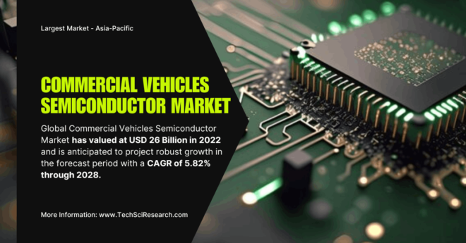 Commercial Vehicles Semiconductor Market: [Key Players], [Trends], and [Growth Forecast with 5.82% CAGR]. Free Sample Report in PDF.