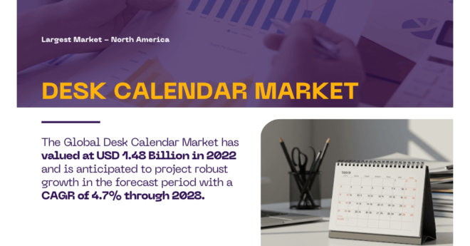 Desk Calendar Market Key Insights: [USD 1.48 Billion] Valuation with Projected [4.7% CAGR] Growth. Get a Free Sample Report for insights.