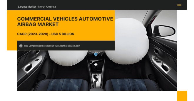 Commercial Vehicles Automotive Airbag Market Trends: [$5B Valuation] & [5.6% CAGR] Outlook. Get a Free Sample Report for the insights.