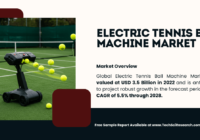 Electric Tennis Ball Machine Market to Experience Robust Growth: USD 3.5 Billion Valuation and [5.5%] CAGR. Get a Free Sample Report for insights.