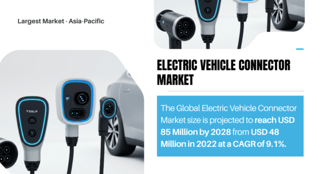 Electric Vehicle Connector Market Overview: [9.1% CAGR, USD 85 Million, Size & Analysis]. Get a Free Sample for the insights.