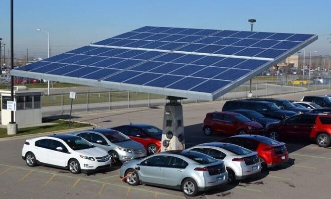 North America EV Solar Modules Market