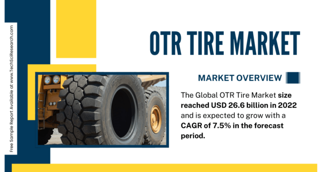 OTR Tire Market Worth USD 26.6 Billion – Future Trends & [7.5% CAGR] Industry Forecast. Click now to get a Free Sample report.