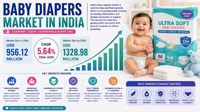 Baby Diapers Market in India