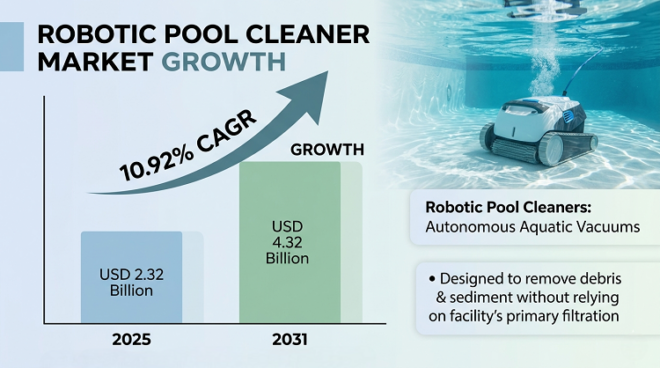 global robotic pool cleaner market