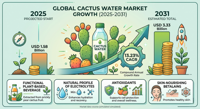 Global Cactus Water Market